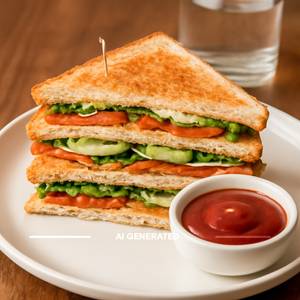 Veg Club Sandwich