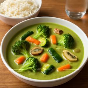 Green Thai Curry Veg