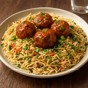 Veg Manchurian Rice