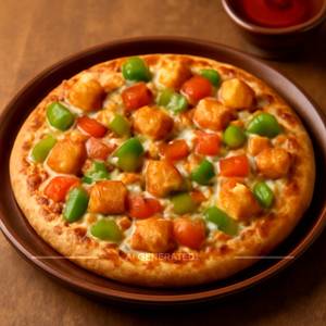 Chatpata Paneer Pizza