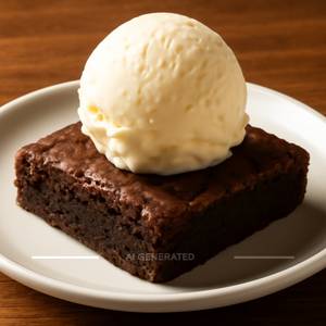 Brownie With Icecream