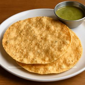 Fry Papad [2 Pieces]