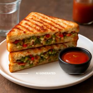 Chilli garlic sandwich