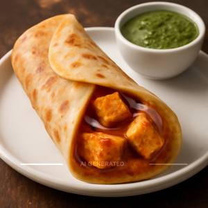 Paneer Butter Roll