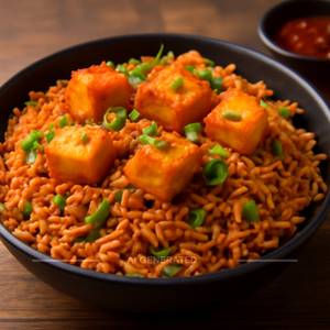 Paneer Schezwan Rice
