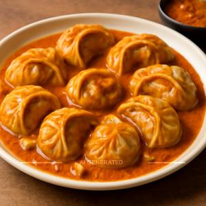 Paneer Gravy Momos