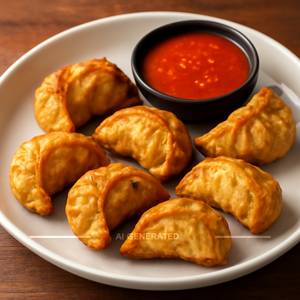 Chicken Fried Momos [6 Pieces]