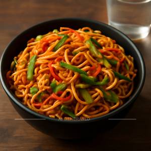 Korean Schezwan Noodles Bowl