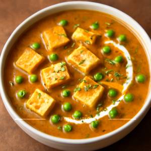 Paneer matar masala