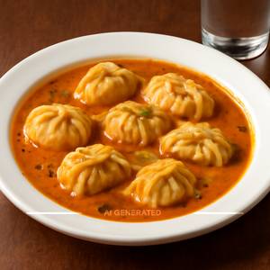 Paneer Gravy Momos