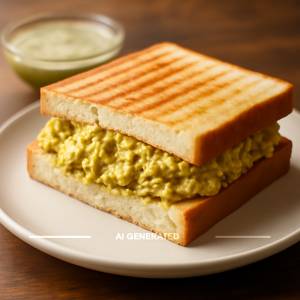 Malai paneer sandwich