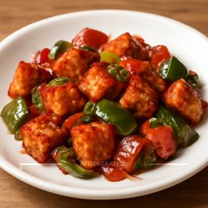 Chilli paneer dry