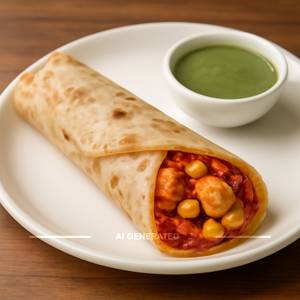 Paneer corn roll