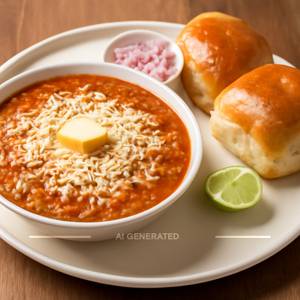 Cheese Pav Bhaji