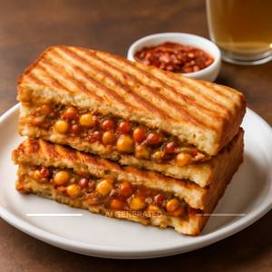 Schezwan Corn Sandwich