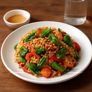 Khao Phad Kapprao Je (Vegetables)