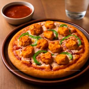 Peri peri paneer pizza