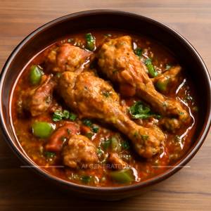 Kadai Chicken With Bone