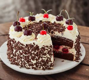 Eggless black forest cake[500 grams]