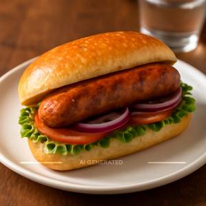 Chicken Sausage Sandwich