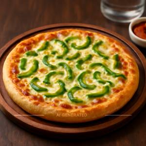 Cheese Capsicum Pizza 7 Inches