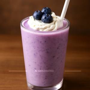 Blue Berry Thick Shake