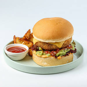 Mexican Black Bean Burger