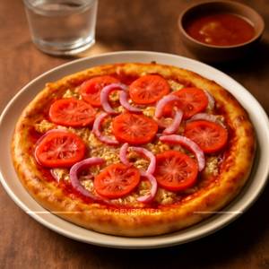 Onion Tomato Pizza