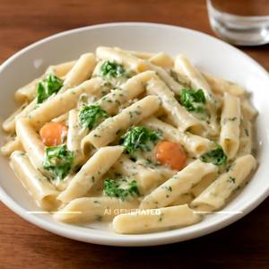 Penne Alfredo Veg