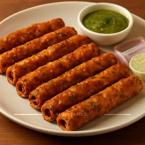 Chicken Seekh Kebab [ 8 Pieces ]