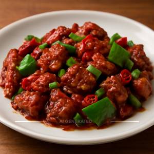 Spicy Shanghai Schezwan Chicken