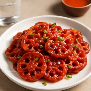 Honey Chilli Lotus Stem