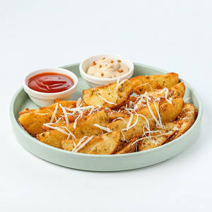 Garlic Parmesan Potato Wedges