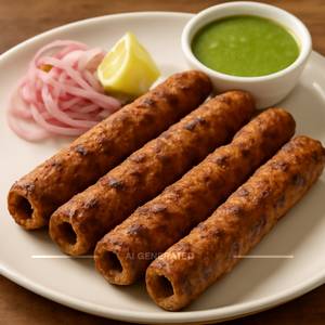 Mutton Seekh Kebab