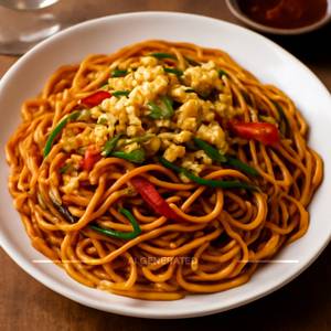 Egg Chilli Garlic Noodles