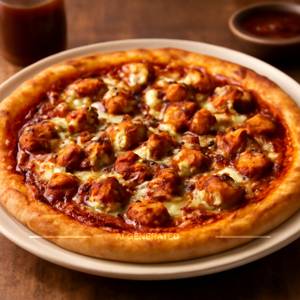 Chicken Barbeque Pizza