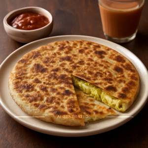 Masala Cheese Paratha