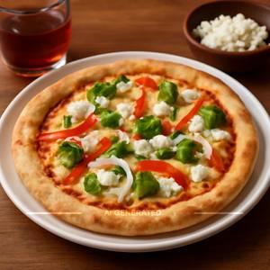 Vegetable cheese blast pizza [full]