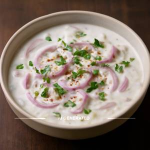 Onion raita
