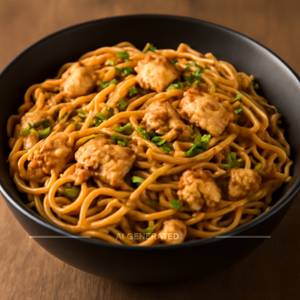 Chicken Burnt Garlic Noodles