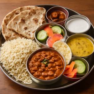 Chole Masala Thali