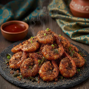 Prawn Pepper Fry
