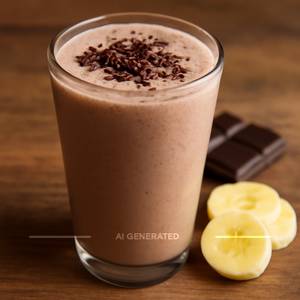 Banana chocolate shake
