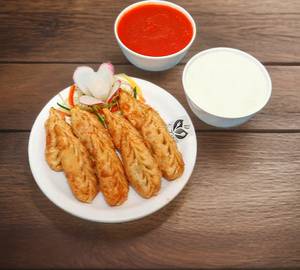 Fried momos chicken