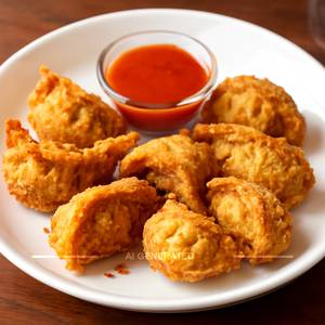 Veg Kurkure Momos.