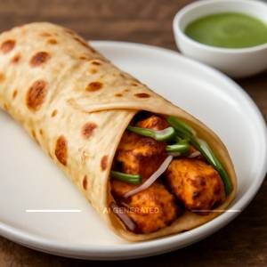 Paneer Tikka Roll