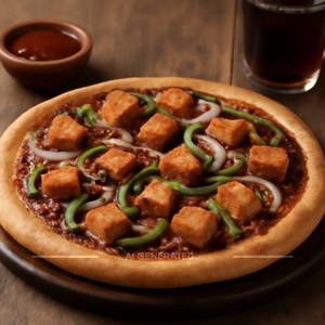 BBQ Paneer Pizza