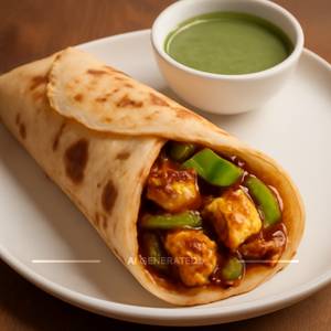 Paneer Chilly Roll