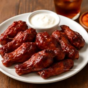 Barbeque Chicken Wings