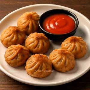 Chicken Momos [Fried]